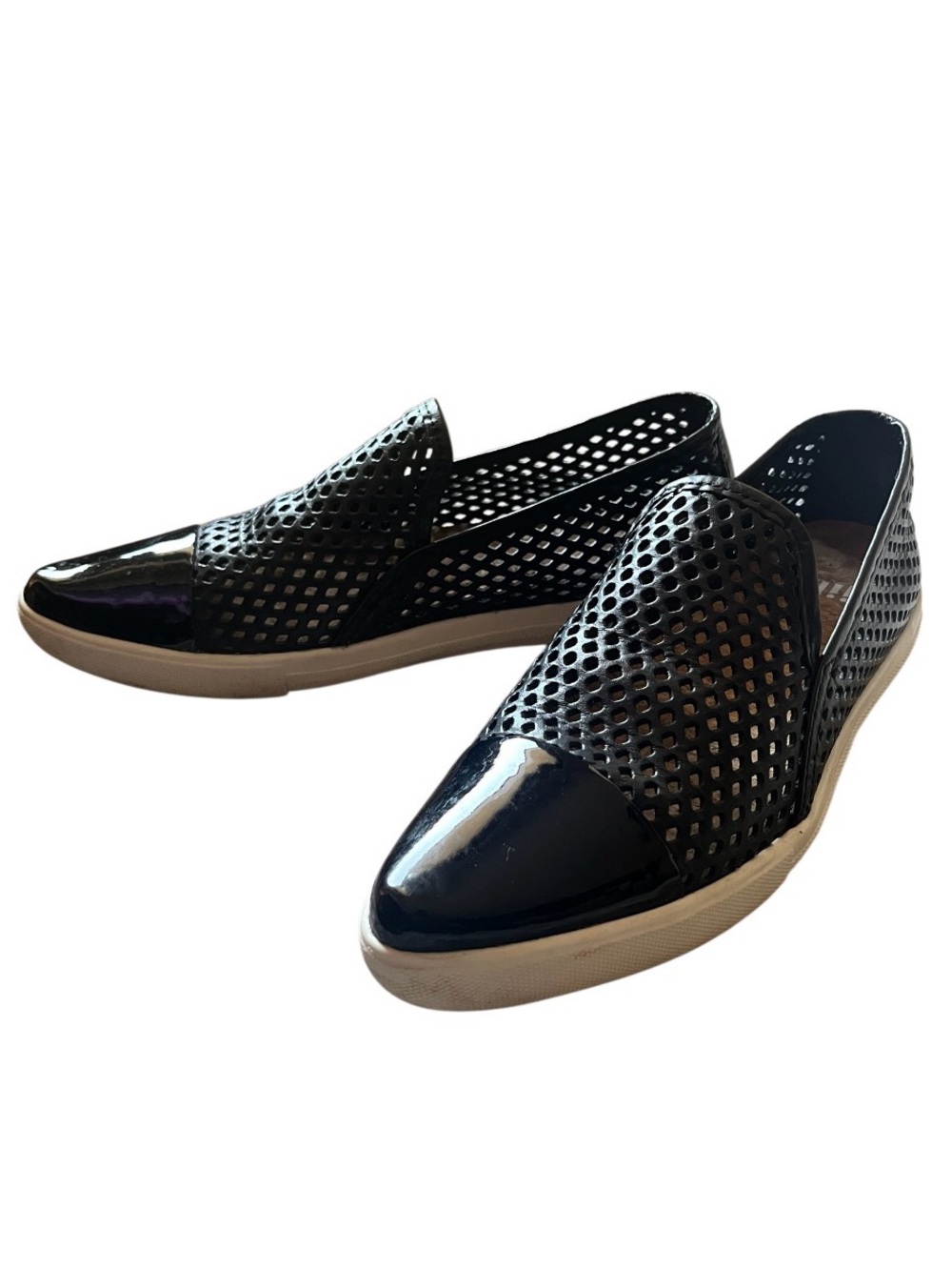 Jibs Slim Jet Black + Onyx Flats Size 8